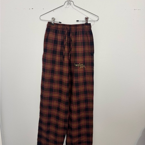 Taylor Swift Other - Taylor Swift Red and Black Joggers with Elastic Waistband